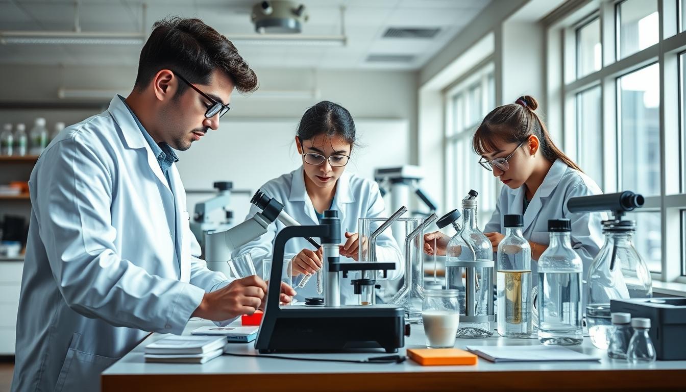 Student preparing for exams with study materials